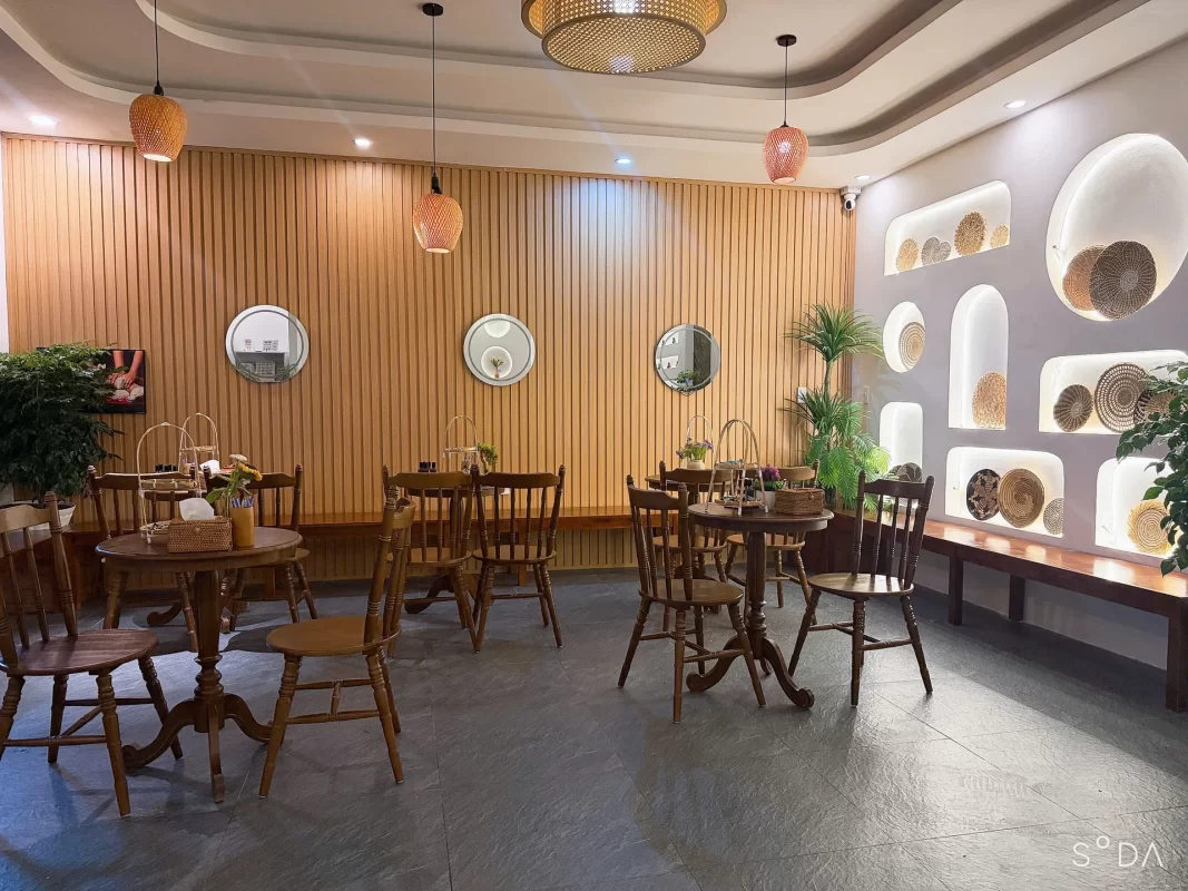 Góc rộng lounge spa tại Lion Spa Phú Quốc